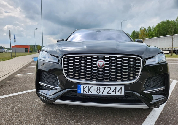 Jaguar F-Pace cena 209900 przebieg: 30500, rok produkcji 2021 z Warszawa małe 596